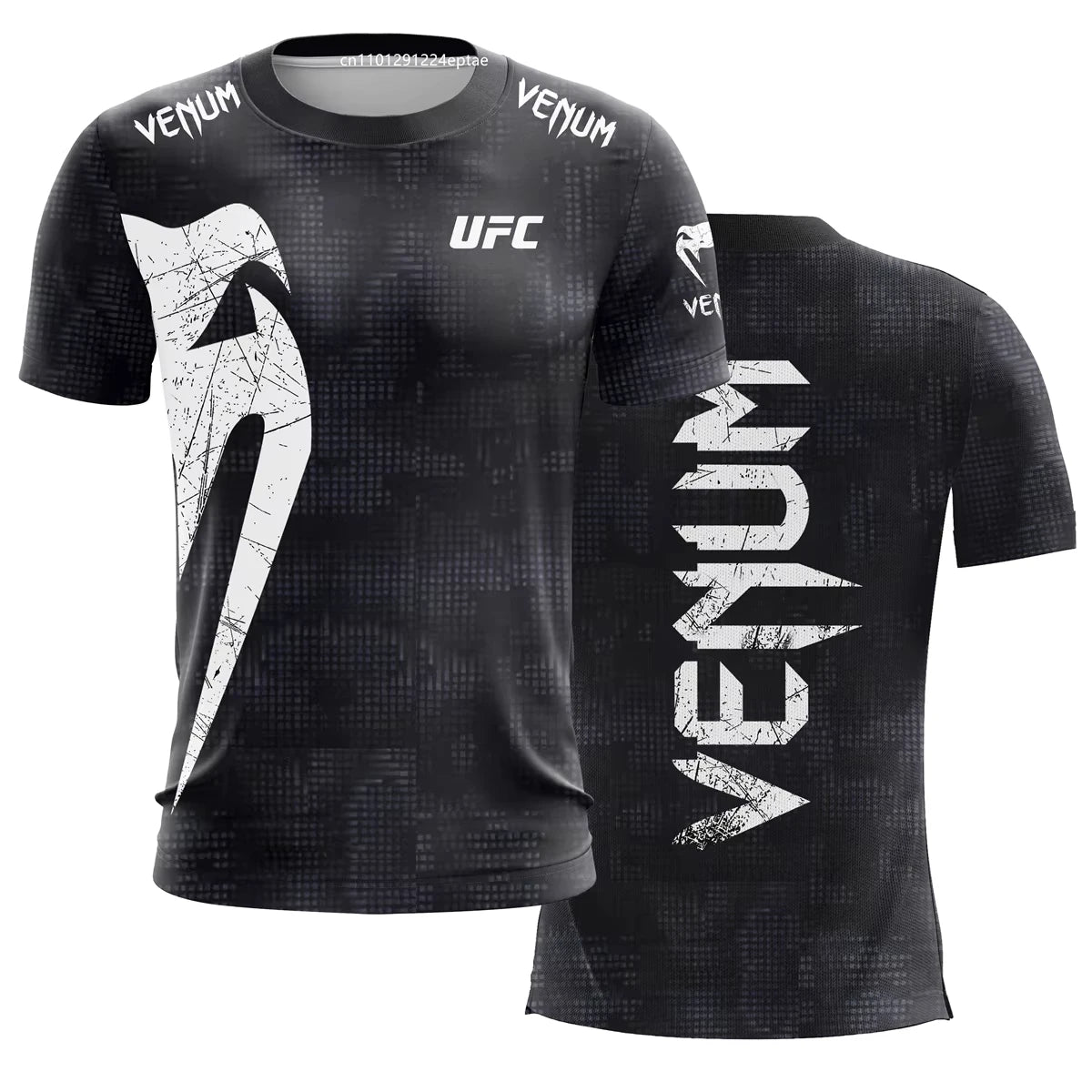 T-shirt UFC noir et blanc ( 2 modèles )
