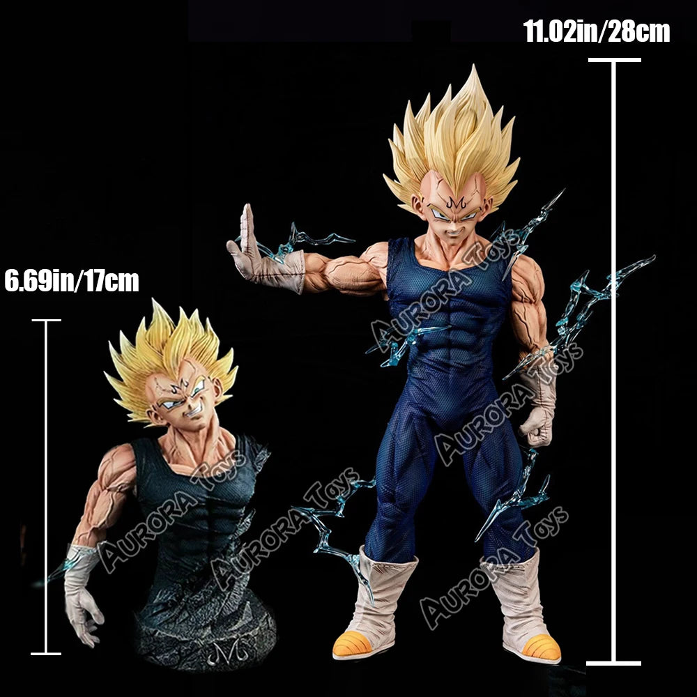 Figurine de 28-32 cm de Majin Vegeta, personnage de Dragon Ball Z (Choix Taille)