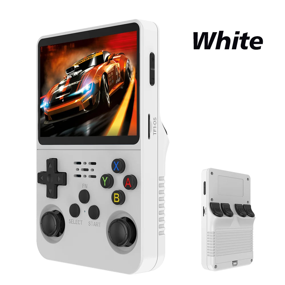Console de +10000 jeux vidéo portable rétro véritable R36S 128 Go, système Linux, écran IPS 3,5 pouces, lecteur vidéo de poche portable R36s Pro, jeux 64 Go