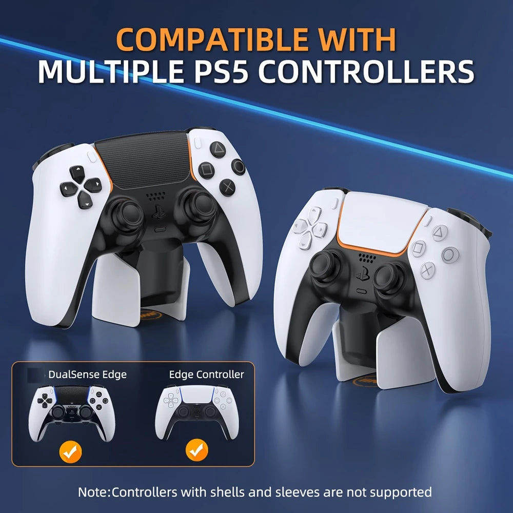 Station de charge rapide USB pour manette PS5 DualSense Edge avec indicateur de charge
