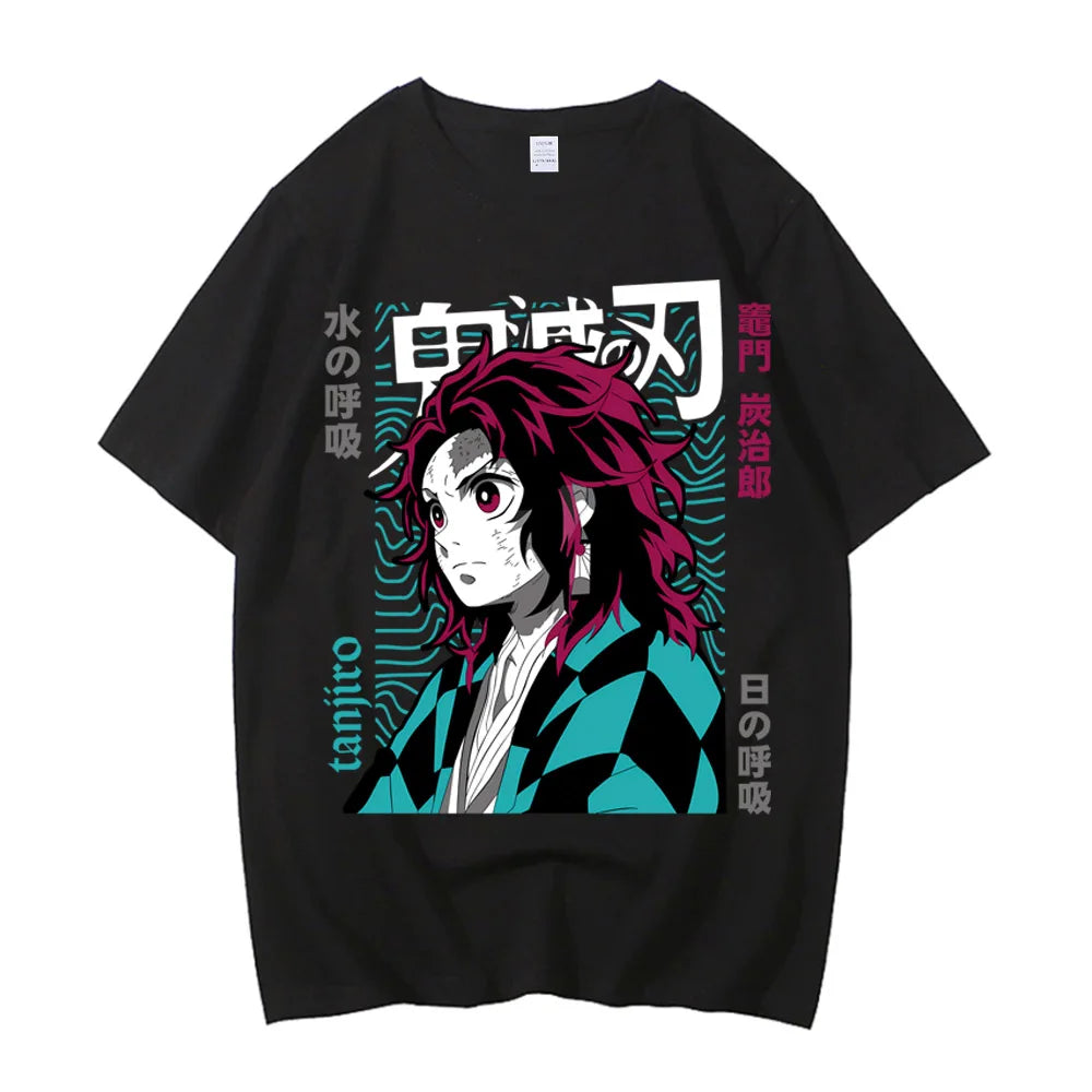 T-shirt Demon Slayer (Homme ou unisexe,choix 17 modèle )