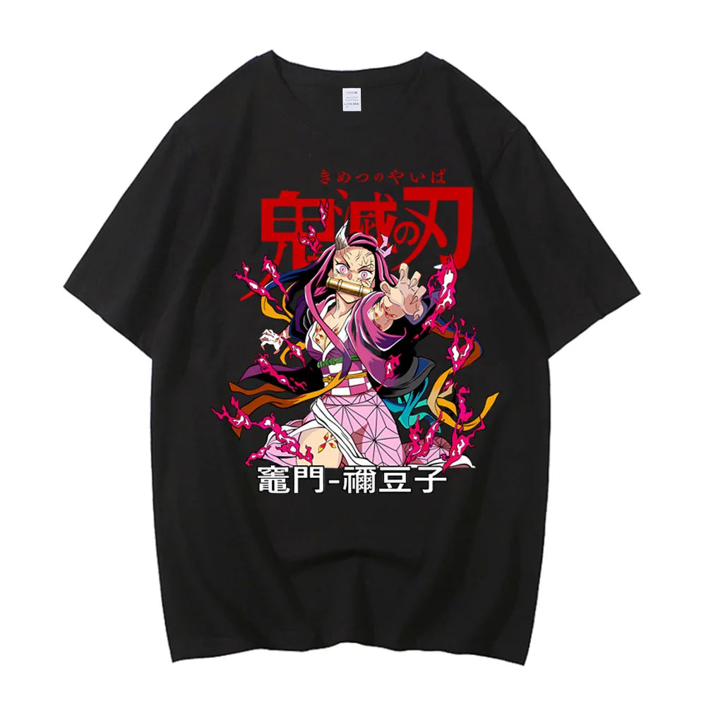 T-shirt Demon Slayer (Homme ou unisexe,choix 17 modèle )