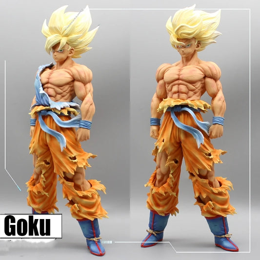 44CM Figurine de collection Son Goku Namek Super Saiyan (Dragon Ball Z), (choix modèle)