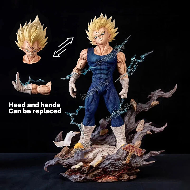 Figurine de 28-32 cm de Majin Vegeta, personnage de Dragon Ball Z (Choix Taille)