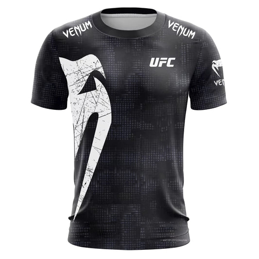 T-shirt UFC noir et blanc ( 2 modèles )