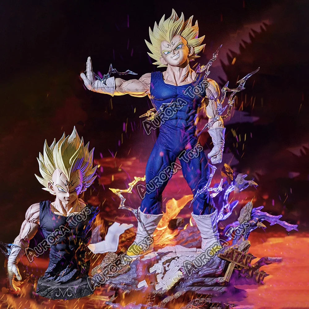 Figurine de 28-32 cm de Majin Vegeta, personnage de Dragon Ball Z (Choix Taille)
