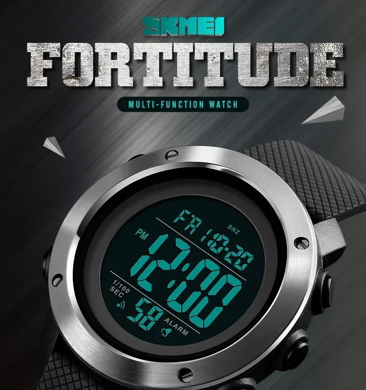 Montre SKMEI 1426 pour homme, réveil, montre numérique tendance, montre de sport, montre de luxe étanche à 5 bars
